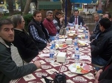 DUT’A KARŞI ‘BENDE VARIM’ Şoförler ve Otomobilciler Odası başkanlığına S.S Yeşil Edremit Minibüsçüler ve