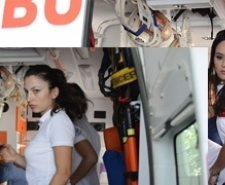 SAĞLIK GÖREVLİLERİNİN SAYGISIZ TAVIRLARI  İSE OLAYA ŞAHİT OLANLARIN BÜYÜK