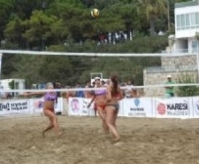 Balıkesir’in Burhaniye ilçesi, Burhaniye-Ören Uluslar asası Plaj Voleybolu Şampiyonasına ev