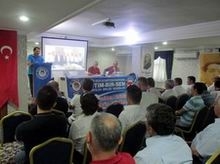 EĞİTİM-BİR-SEN BALIKESİR ŞUBESİ 5. İL DİVAN TOPLANTISINI YAPTI Eğitimciler Birliği Sendikası (Eğitim-Bir-Sen) Balıkesir Şubesi, 5.İl Divan Toplantısını Edremit