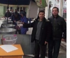 MUHTAR ADAYINDAN LOKMA HAYRI Havran Çiğitzade Mahalle Muhtar adayı Mehmet Kızıldağ önceki gün Belediye