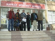 ÇEVRECİLER, YARASALARIN AKİBETİNİ YARGI İLE SORACAK Başkanı Mehmet Akif Öznal, Havran Barajı su toplama havzası içinde