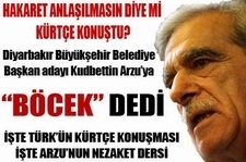 Türk’ten Ak Parti adayına çirkin hakaret DTP Genel Başkanı Meclis'teki grup toplantısında Kürtçe konuştuğu bölümde AK
