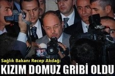 Sağlık Bakanı Recep Akdağ, 4 yaşındaki kızımı aşılatmaya fırsat bulamadım.