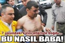 Kızını elleriyle boğdu! İzmir Gaziemir ilçesinde bir temizlik şirketinde çalışan Uysal Tarık A.