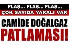 Bandırma Eski Garaj Camii’nde öğlen namaz sırasında doğalgazdan kaynaklı olduğu