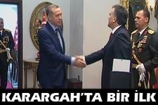 30 Ağustos Zafer Bayramı kutlamaları kapsamında Genelkurmay Karargahı’nda tören yapıldı.Bu