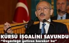 "Kürsüye özgürlük getiren bir hareketti" 