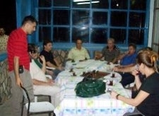 Edremit Belediye eski başkanı Yunus Bozbey, basın mensupları ile iftarda
