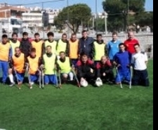 KARAGÜCÜ AMPÜTE TAKIMI AYVALIK’TA KAMP YAPIYOR Balıkesir’in Ayvalık ilçesinde, Türkiye Ampüte Süper Ligi’nde şampiyonluğu kovalayan TSK