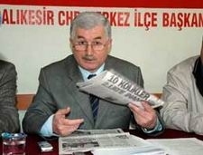   Balıkesir Chp’de İrfan Barış Tekrar İl Başkanı CHP Balıkesir