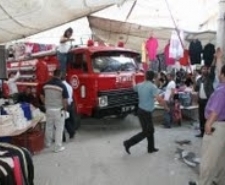 YAĞ FABRİKASINDA YANGIN PANİĞİ  EDREMİT’TEKİ BİR ZEYTİNYAĞI FABİKASINDAKİ ÇIRA VE