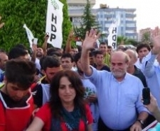 HDP Mersin Milletvekili ve İzmir milletvekili adayı Ertuğrul Kürkçü, Balıkesir’in