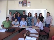 Balıkesir’in Burhaniye ilçesinde, öğretmenliğini Moldovyalı Ana Zeybek’in yaptığı Rusça kursu