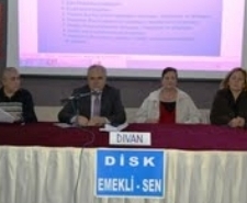 Disk Emekli-Sen Burhaniye Şubesi’nin 2. Olağan Genel Kurulu’nda başkanlığa Bahise