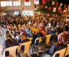 Balıkesir’in Edremit ilçesinde Ramazan akşamları Edremit Belediyesi Kültür ve Sosyal