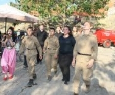 Balıkesir’in Ayvalık ilçesine bağlı Kırcalar köyünde, Çanakkale Destanı adeta yeniden