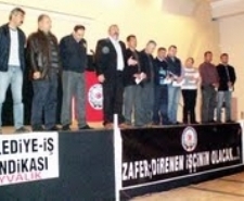  Balıkesir’in Ayvalık ilçesinde, Türk-İş’e bağlı Belediye-İş Sendikası Ayvalık Baş Temsilciliği