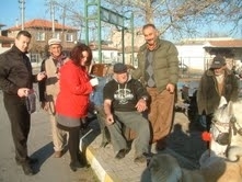 Balıkesir’in Burhaniye ilçesinde, Burhaniye Belediyesi Sağlık Ekipleri Memiş Mahallesi’ndeki at