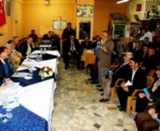 Balıkesir’in Edremit Belediye Başkanı Tuncay Kılıç’ın mahalle toplantıları Darsofa Mahallesi