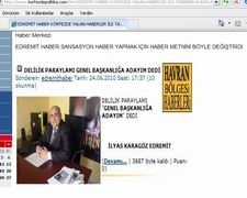 EDREMİTHABER "DELİLİK PARAYLA MI ? "DEDİ İLÇE BAŞKANI FENA KIZDI