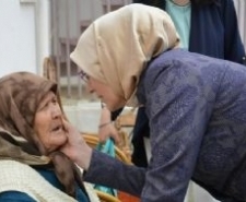 BAYAN YAMAN HAVRAN’I ZİYARET ETTİ Balıkesir Valisi Mustafa Yaman’ın Eşi Gönül Elçileri İl Koordinatörü Gülseren