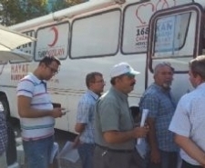 Edremit’te kan bağışında rekor artış Balıkesir’in Edremit ilçesinde bir günde 130 ünite kan bağışı rekor