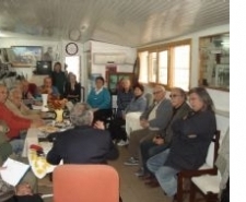 “HÜSEYİN TOKER ADD’LİLERLE BULUŞTU” Balıkesir’in Ayvalık ilçesinde, CHP’den Ayvalık Belediye Başkanlığına aday adayı olan
