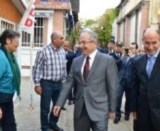  - Görevine yeni başlayan Balıkesir Valisi Mustafa Yaman, ilçe