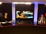 Edremit Belediye Başkanı Kamil Saka, özel bir tv kanalında canlı