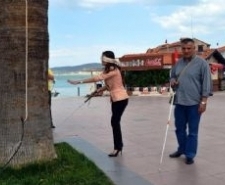 Balıkesir’in Ayvalık ilçesinde, AK Parti Ayvalık İlçe Başkanı Hakan Kayaalp