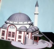 Balıkesir’in Bigadiç ilçesinde Emek mahallesinde inşaatı devam eden Kurtuluş Cami