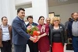 BAŞKAN ERSOY MAZBATASINI TÖRENLE ALDI Havran’da AK Parti’den Belediye Başkanı seçilen Emin Ersoy ve meclis