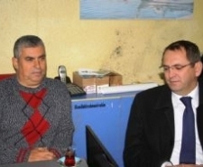 “ERGİN’DEN ETP GENEL BAŞKANI PARMAKSIZ’A ZİYARET” Balıkesir’in Ayvalık ilçesinde, 3 Aralık Dünya Egeliler Günü nedeniyle Küçükköy