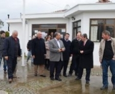 UYSAL, ORJAN VE İMKO’DA Burhaniye ilçesi Orjan ve İmko Sitelerini ziyaret eden Burhaniye AK