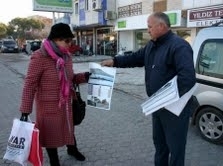  Balıkesir’in Ayvalık ilçesinde, Ayvalık Belediyesi tarafından önceki gün dağıtılmaya başlanan