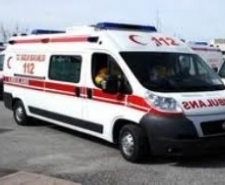 Balıkesir’in Burhaniye ilçesinde, meydana gelen kazada, tedavi için İzmir’e gitmekte
