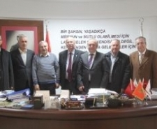 Balıkesir’in Burhaniye ilçesinde, Belediye Başkanı Fikret Akova .ile Türkiye Barolar