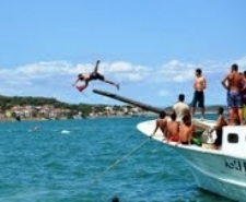 Balıkesir’in Ayvalık ilçesinde, 1 Temmuz Denizcilik ve Kabotaj Bayramı büyük