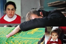 EŞİNİN ARDINDAN EVLADINI DA KAYBEDEN ACILI BABA, TABUTA SARILIP GÖZ