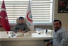 Balıkesir Kamu Hastaneleri Birliği Genel Sekteri vekildi, asil oldu Yazı İşleri Müdürümüz Faruk Türk, yeni atanan Yeşilbaş'a görevinde başarılar