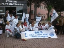 AYVALIK SES’TEN BARIŞ AÇIKLAMASI Balıkesir’in Ayvalık ilçesinde, 1 Eylül Dünya Barış Günü ile ilgili