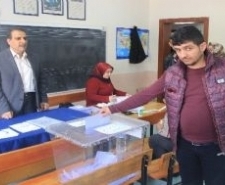 35 Bin Kişi Sandık Başına Gitti Balıkesir’in Edremit ilçesinde Büyükşehir Yasası ile mahalleye dönüşen beldelerde yeni