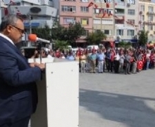 Balıkesir’in Burhaniye ilçesinde, ilçenin düşman işgalinden kurtuluşunun 93. yıl dönümü