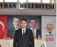 Ak Parti Havran İlçe Başkanlığına, Erdal Önder yeniden seçildi. Tek