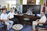 ERGÜN AYDOĞAN’DAN BAŞKAN SAKA’YA ZİYARET 23. Dönem CHP Balıkesir Milletvekili Ergün Aydoğan, Edremit Belediye Başkanı