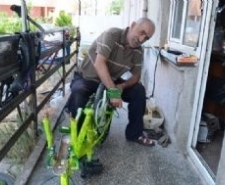 Balıkesir’in Ayvalık ilçesinin dünyaca ünlü Sarımsaklı mevkiinde yaşayan Haydar Gedikli,