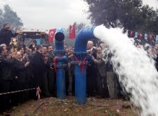 Analiz sonucu çeşmeden akan suyun içilebilir kalitede olduğunu gösterdi. 