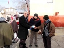 Balıkesir’in Ayvalık ilçesinde, Ak Parti Ayvalık İlçe Başkanı Melih Çakırca,