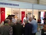 İzmir Kültürpark'ta  düzenlenen "Ekoloji İzmir" ve "Olivtech" fuarlarında Havran
